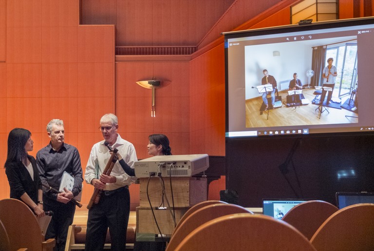 Conférence shakuhachi en France